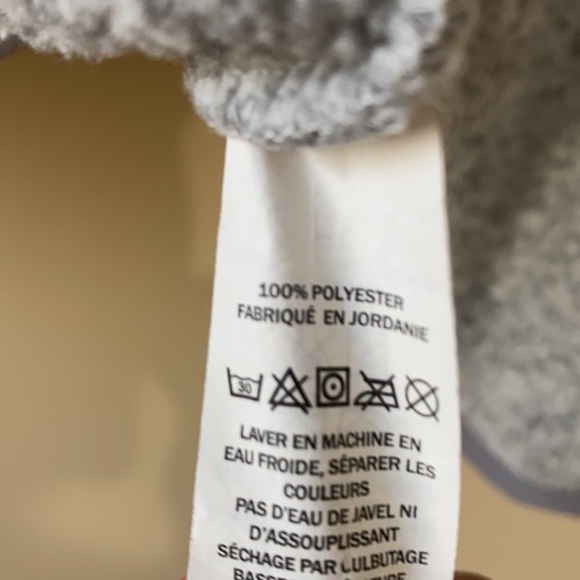 Grey LL Bean 3/4 Button Pullover Size xs - Picture 5 of 5